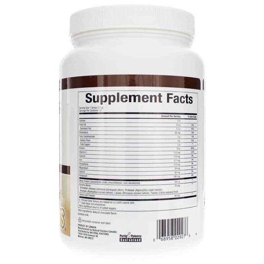 Whey Factors Natural Whey Protein, NF